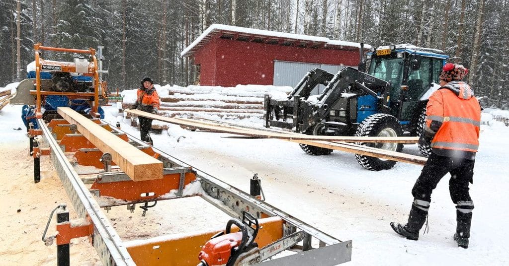 Talvella kaadetuissa puissa on sitoutuneena vähemmän vettä. Näin ollen ne myös kuivuvat nopeammin. 